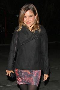 Sophia Bush at a Madonna concert at The Staples Center in LA on October 10, 2012 