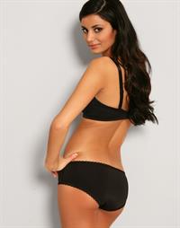 Johanna Lundback in lingerie - ass