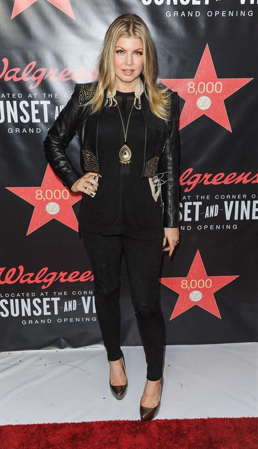 Stacy Ferguson Opening of Walgreens Flagship Store, Los Angeles, November 30, 2012 