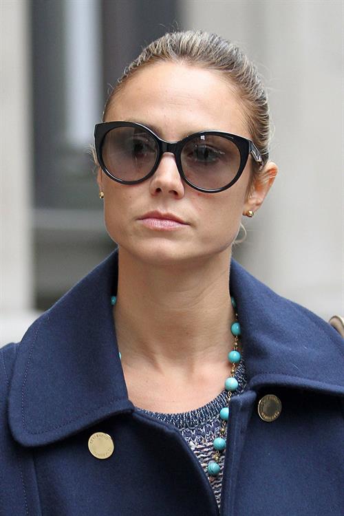 Stacy Keibler Shopping in SoHo in New York - October 9, 2012 