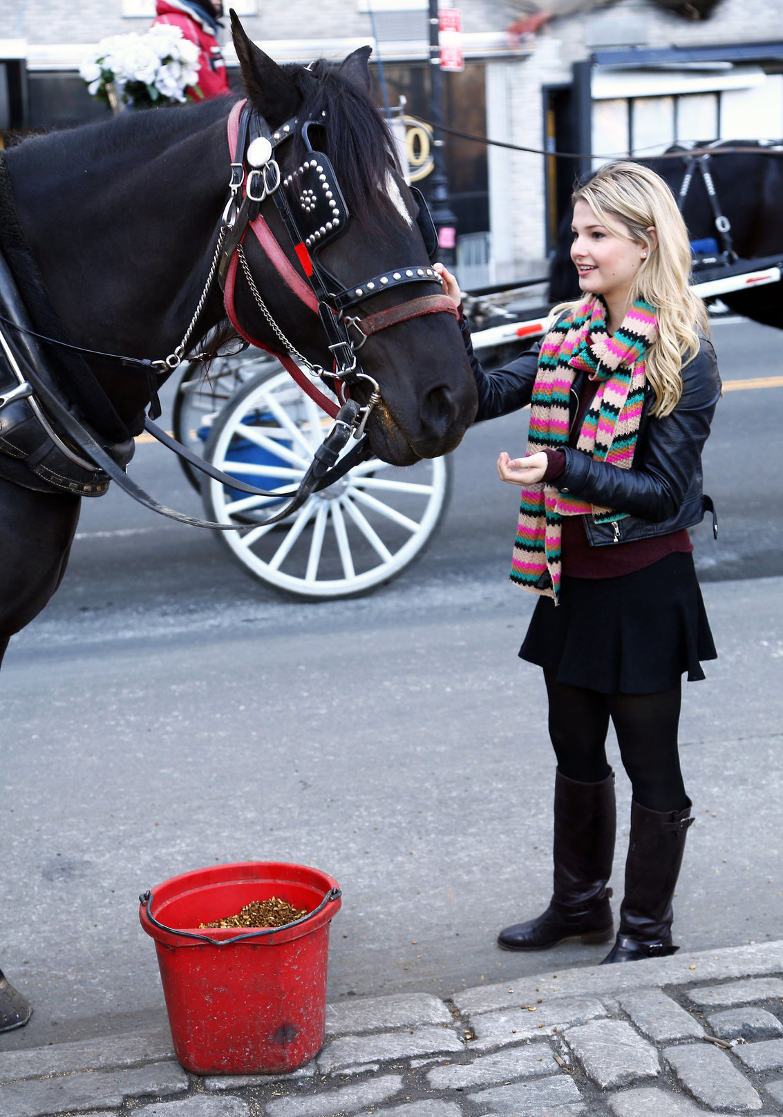 Stefanie Scott on holiday in NY 12/28/12 