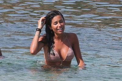 Federica Nargi in a bikini