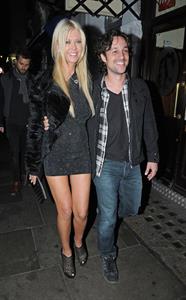 Tara Reid - Leaving Groucho Club in London 9/20/12  