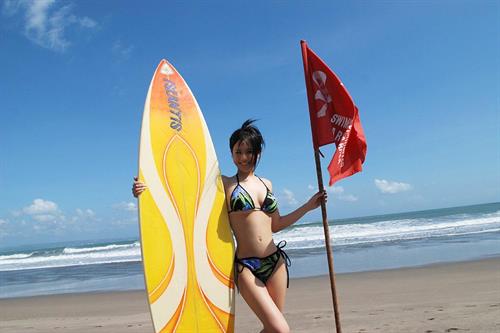 Sora Aoi in a bikini