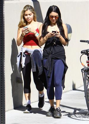 Vanessa Hudgens out and about in Studio City 10/28/12
