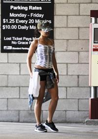 Vanessa Hudgens - leaving dance class in Studio City August 27, 2012