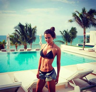 Natalia Vélez in a bikini