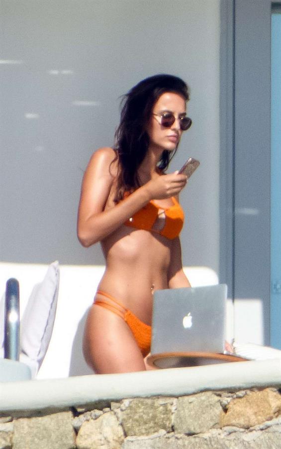 Lucy Watson in a bikini