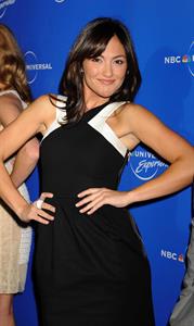 Minka Kelly NBC Universal Experience at Rockefeller Center as part of Upfront Week on May 12, 2008 