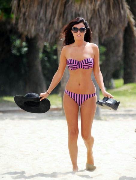 Lucy Mecklenburgh in a bikini