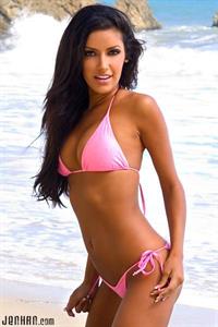 Mercedes Terrell in a bikini