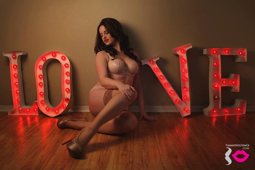 Kayla Swift in lingerie