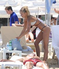 Kimberley Garner in a bikini