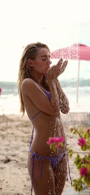 Kimberley Garner in a bikini