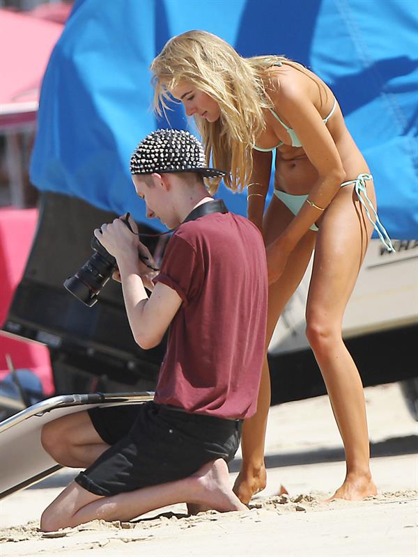 Kimberley Garner in a bikini