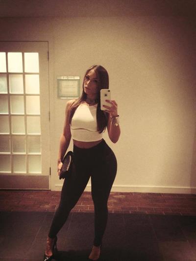 Nicole Mejia taking a selfie