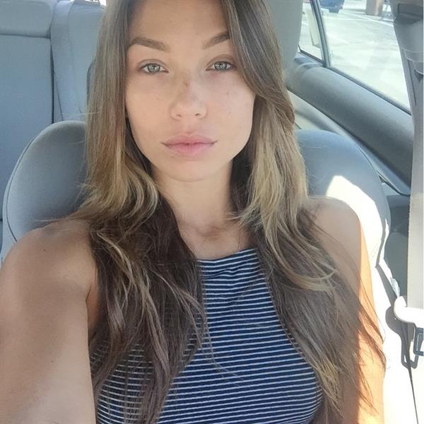Nicole Mejia taking a selfie