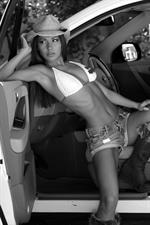 Kat Kelley in a bikini