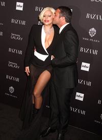 Lady Gaga at the HARPERS BAZAAR Celebrate ICONS September 6, 2014