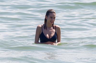 Dylan Penn in a bikini