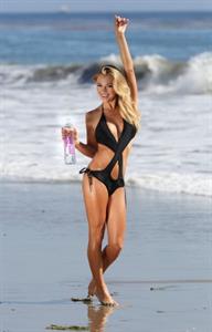 Nikki Leigh in a bikini