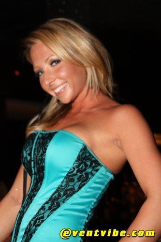 Emily Tisdale in lingerie