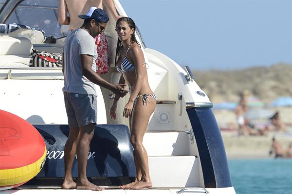 Nicole Scherzinger in a bikini in Ibiza on August 31, 2014