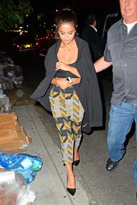 Selena Gomez arriving at a hotel in New York City September 02, 2014