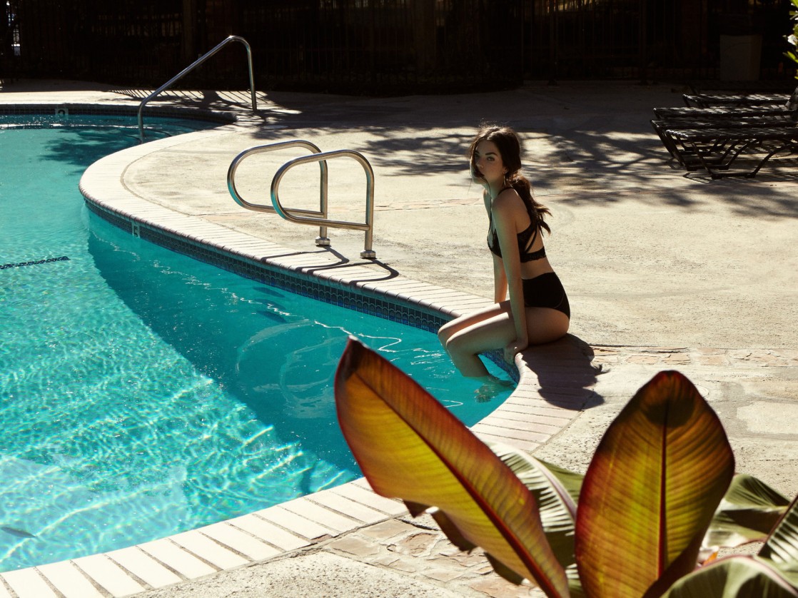 Aarika Wolf in a bikini