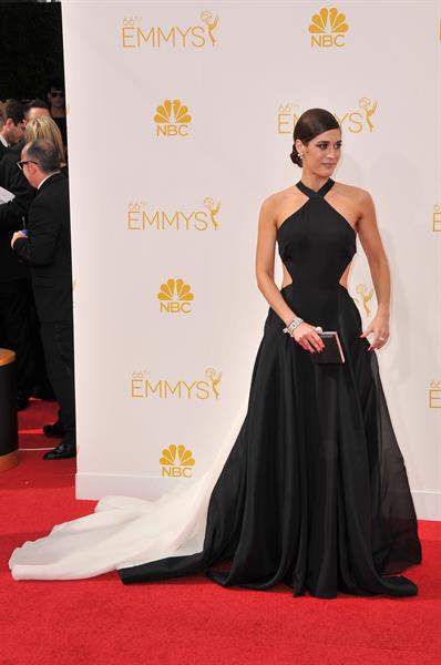 Lizzy Caplan on the 66th Primetime Emmy Awards August 25