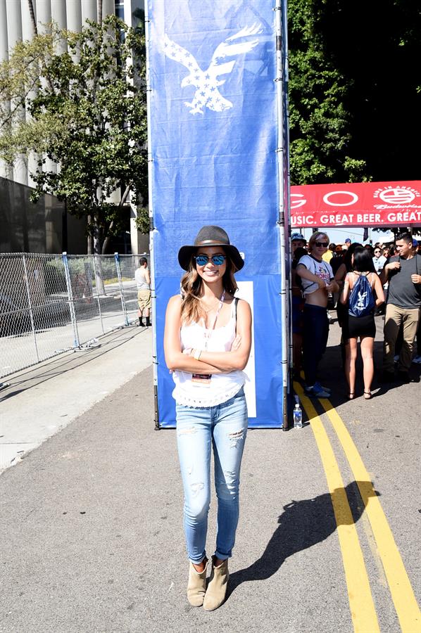 Jamie Chung at the 2014 Budweiser Made in America Festival in Los Angeles on August 30, 2014