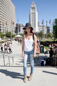 Jamie Chung at the 2014 Budweiser Made in America Festival in Los Angeles on August 30, 2014