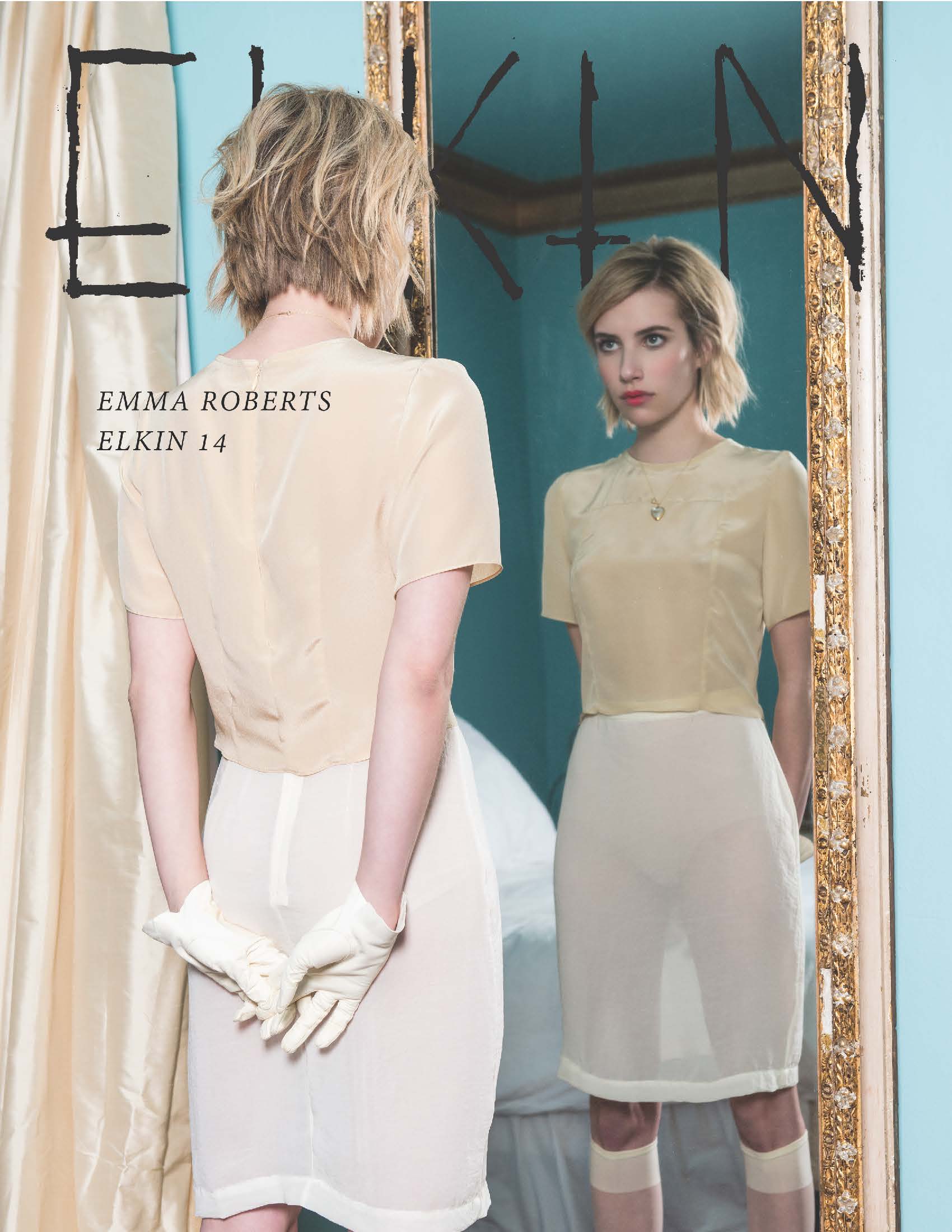 Emma Roberts Elkin Fall Winter Photoshoot 2014