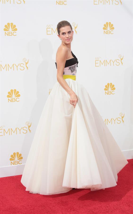 Allison Williams at the 2014 Primetime Emmy Awards August 25, 2014