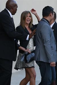 Jennifer Aniston at Jimmy Kimmel Live! in Los Angeles August 27, 2014