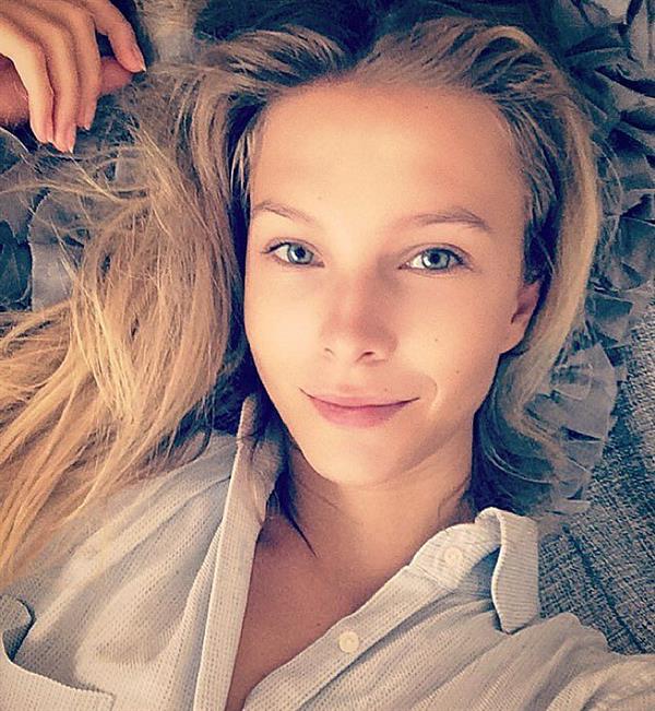 Tereza Jelinkova taking a selfie