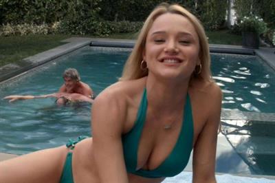 Hunter King in a bikini
