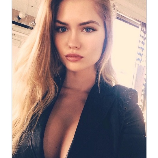 Alexandria Morgan taking a selfie