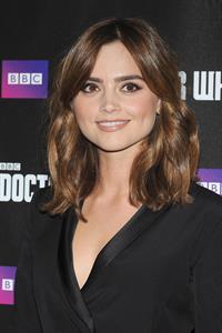 Jenna Coleman Dr. Who premiere in London August 23, 2014