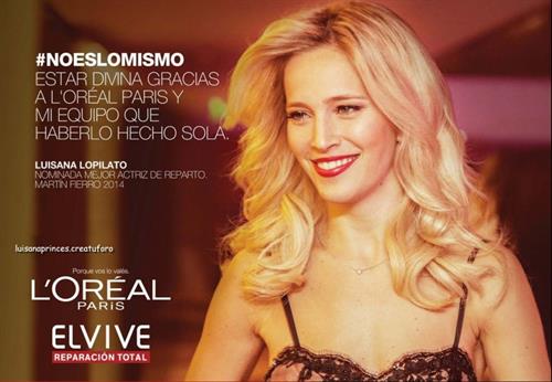 Luisana Lopilato in lingerie