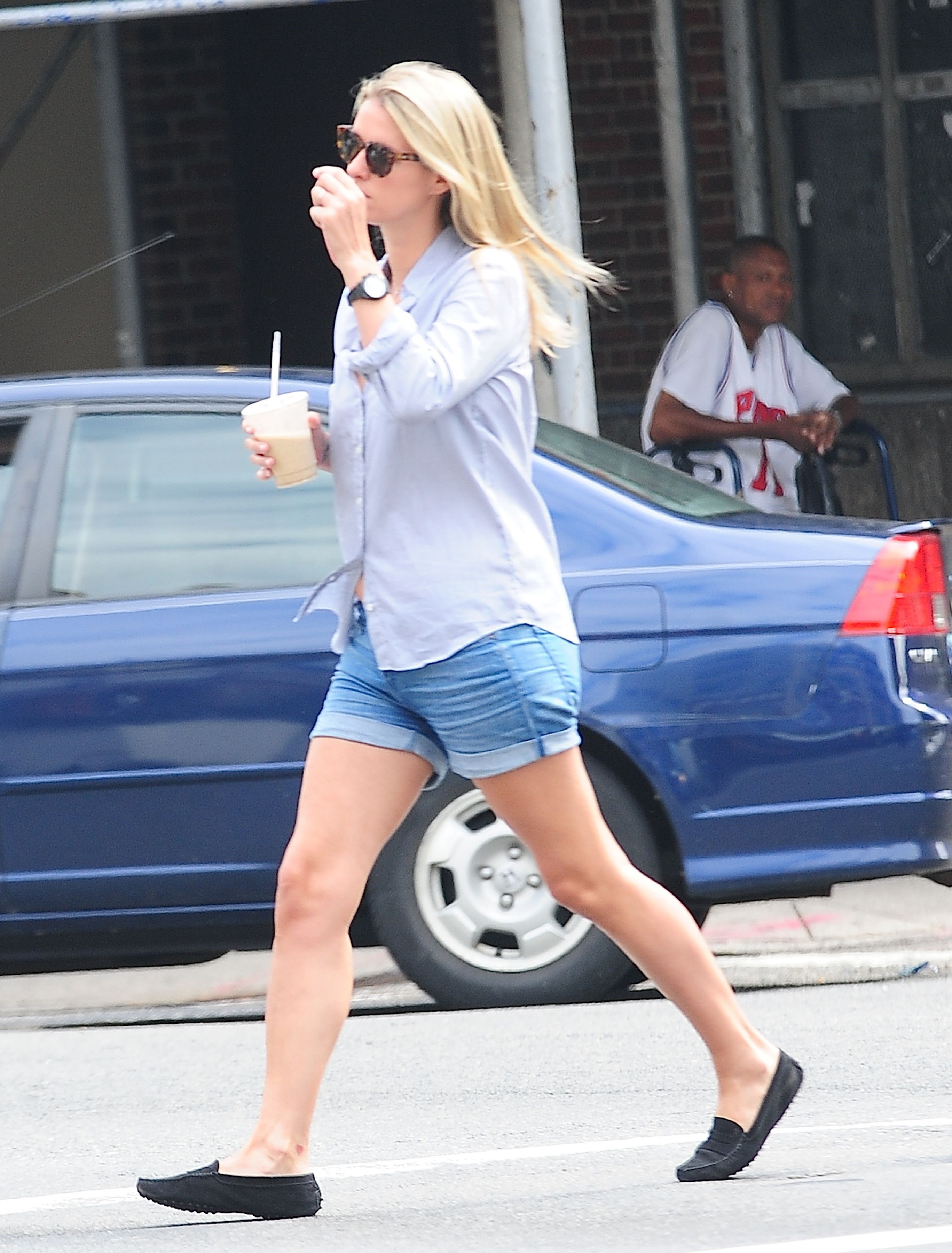 Nicky Hilton coming back from 7-Eleven in New York City August 20, 2014