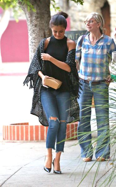 Selena Gomez out for dinner in L.A. August 21, 2014