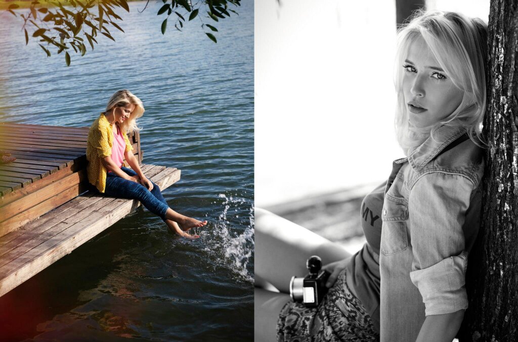 Luisana Lopilato in lingerie