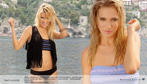 Luisana Lopilato in a bikini