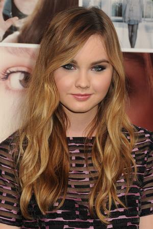 Liana Liberato at the premiere of If I Stay August 20, 2014