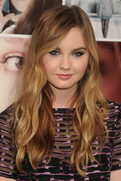 Liana Liberato at the premiere of If I Stay August 20, 2014