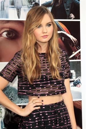 Liana Liberato at the premiere of If I Stay August 20, 2014