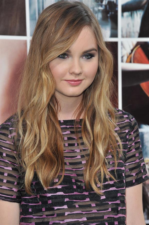 Liana Liberato at the premiere of If I Stay August 20, 2014