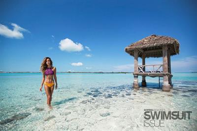 Anna Herrin in a bikini