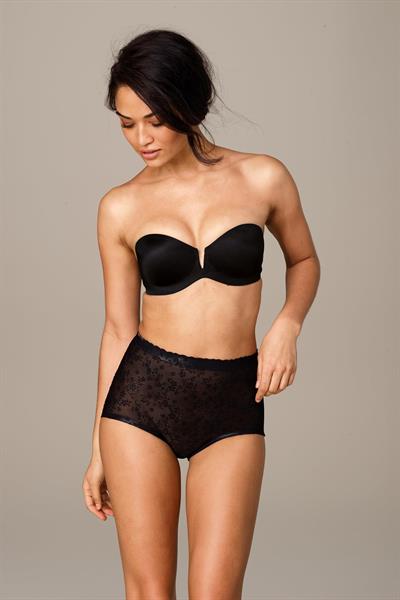 Shanina Shaik in lingerie